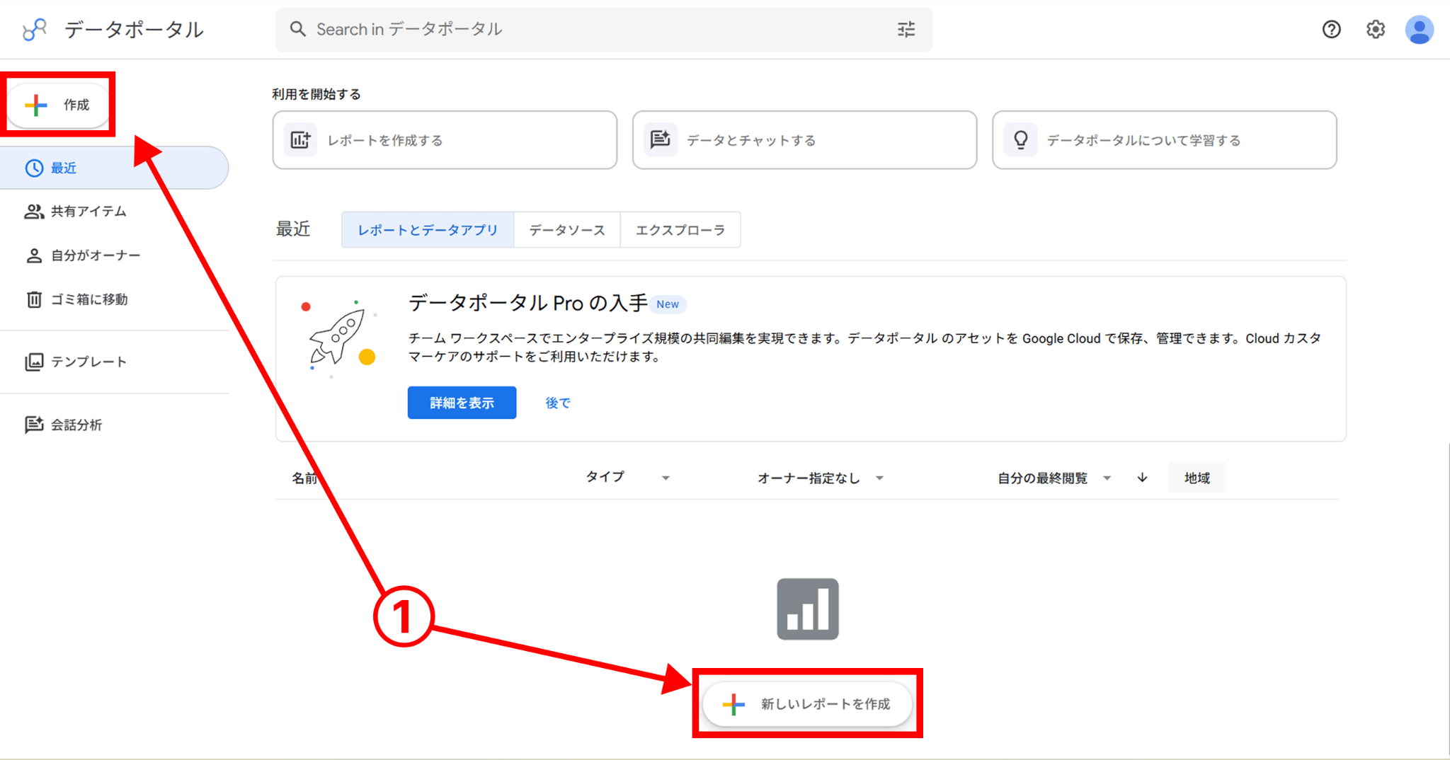 GA4とデータポータルの連携・基本操作①
